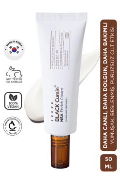 IZEZE Black Cumin NSA Enrich Krem, 50ml | Siyah Kimyon & Shea Yağı Özlü, Nemlendirici, Bariyer Koruması