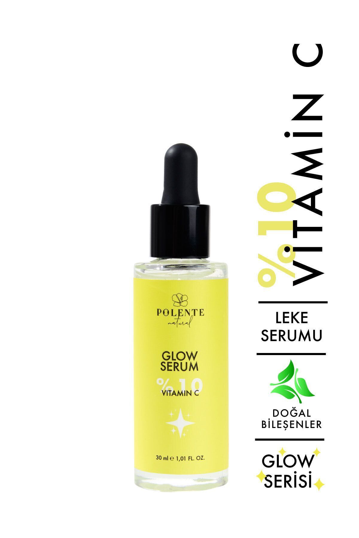 Polente Natural Glow Serum %10 C Vitamini Içeren Aydınlatıcı Serum (30 ML)