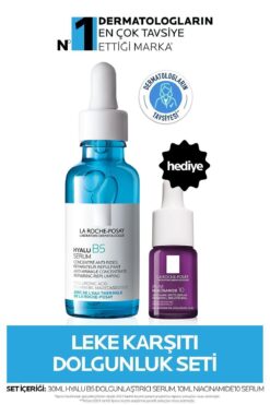 La Roche Posay Leke Karşıtı Dolgunluk Seti: Hyalu B5 Serum 30ML&Niacinamide Leke Serumu 10ML