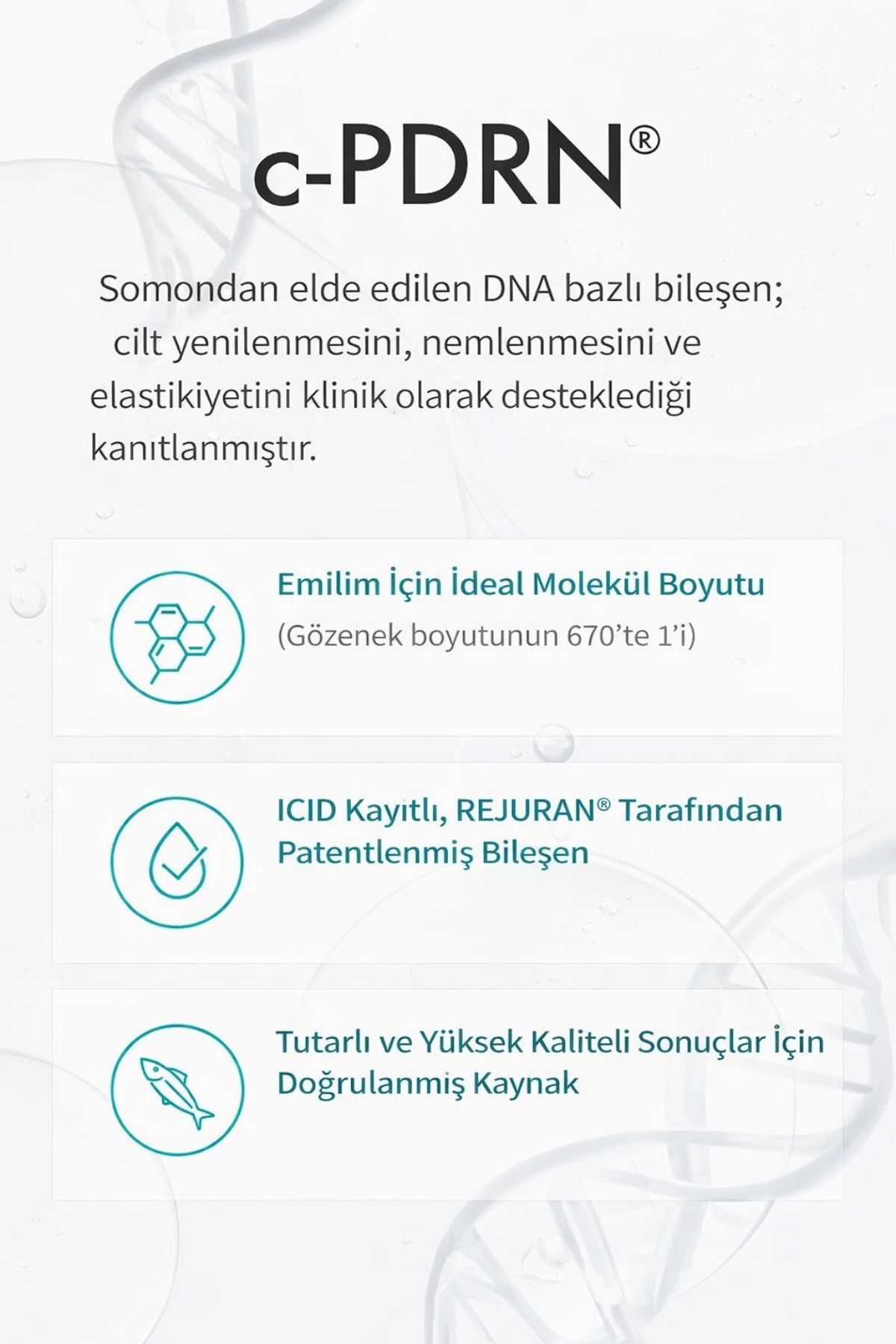 REJURAN Skin Protection Mask – c-PDRN® İçerikli Yoğun Onarıcı & Nemlendirici Cilt Maskesi - Görsel 2
