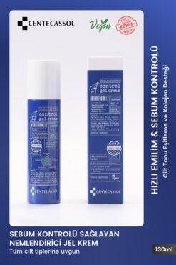centecassol Çay Ağacı Özlü Yaşlanma Ve Kırışıklık Karşıtı, Nemlendirici, Sebum Dengeleyici Vegan Jel Krem
