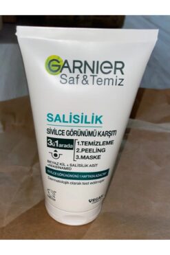 Garnier Saf & Temiz 3'ü 1 Arada Maske Yağlanma Ve Pürüzlere Karşı Beyaz Kil Salisilik Asit 150ml