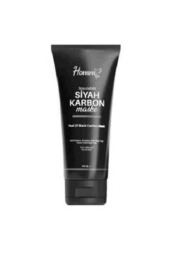 Homm Bitkisel Homm Life Siyah Karbon Maske 100ml