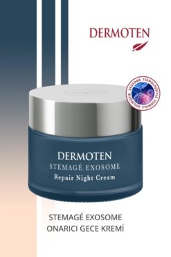Dermoten StemAgé Exosome Kök Hücre / Onarıcı-Nemlendirici Gece Eksozom Kremi 50 ml