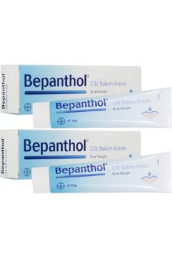Bepanthol Cilt Bakım Kremi 100gr 2'li Paket - Tüm Cilt Tiplerine Uygun, El Ve Günlük Yüz Bakım