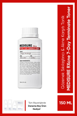 medisure RXcne 7-Day Terminate Toner 150 ml - 7 Günde Akne Azaltmaya Yardımcı Etkili Tonik