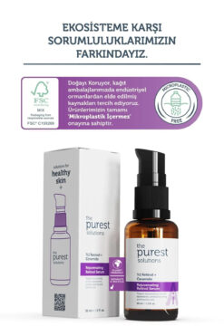 Gross The Purest Solitions Kırışıklık Karşıtı, Onarıcı Retinol Gece Serumu 30 Ml (1% Retinol + Ceramide)