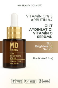 MDBeauty MD Beauty Leke Karşıtı Vitamin C,Arbutinli Cilt Aydınlatıcı Serum