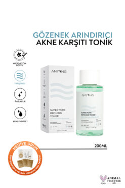 Anyong Gözenek Sıkılaştırıcı, Akne Karşıtı, Arındırıcı Tonik 200 ml (AHA & Salisilik Asit & PHA)