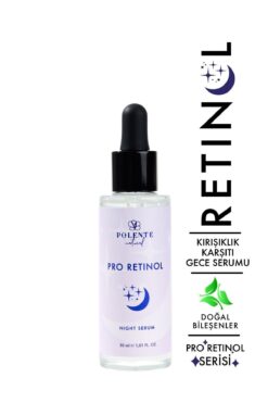 Polente Natural Pro Retinol Nıght Serum Retinol Içeren Yaşlanma Karşıtı Gece Bakım Serumu (30 ML)