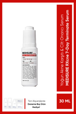 medisure RXcne 7-Day Terminate Serum 30 ml - 7 Günde Akneyi Azaltmaya Yardımcı Etkili Cilt Serumu
