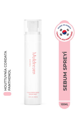 Muldream Vegan Green Mild Serum Mist Hassas Ve Akneli Cilt Sebum Dengeleyici Sprey Serum Kore 100ml