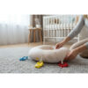 LinoaBaby Tummy Time Emzirme Yastığı Minderi + Oyuncak Hediyeli