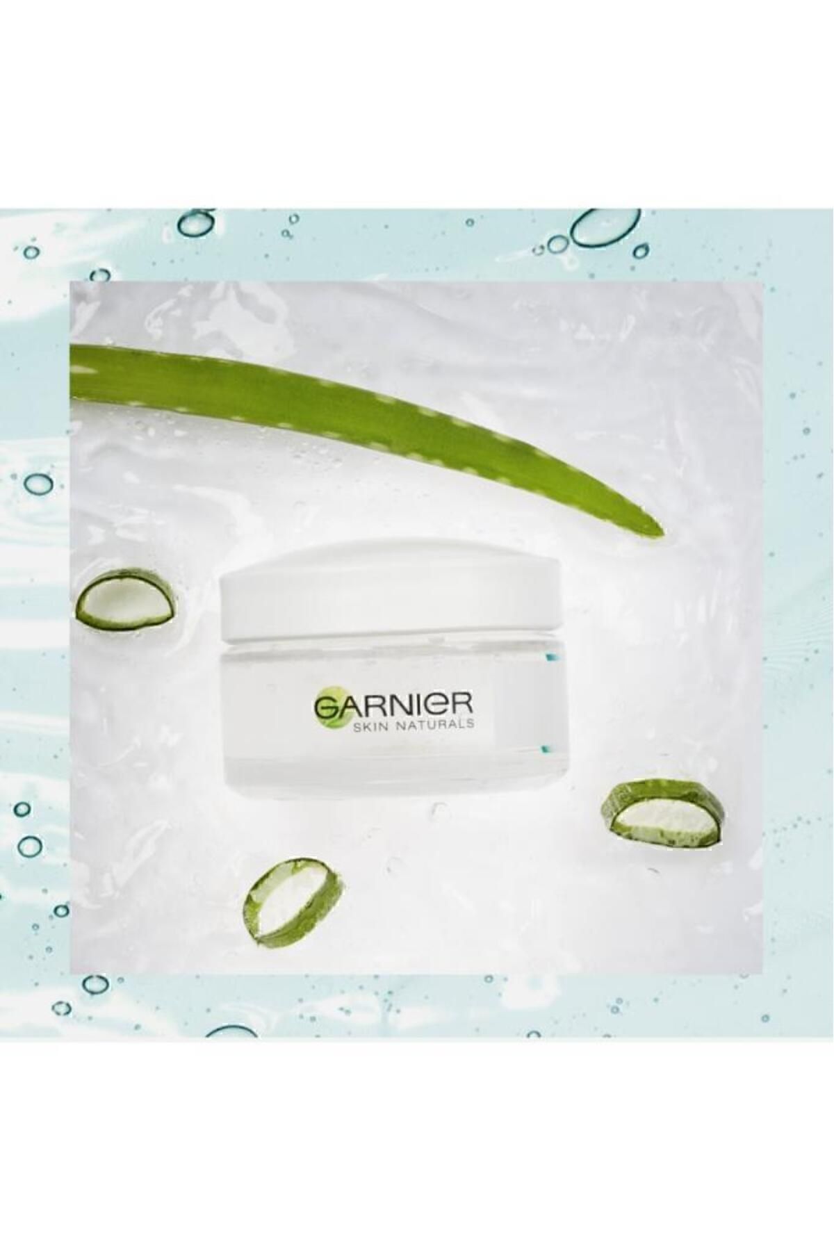 Garnier Hyaluronik Asit ve Aloe Vera İçeren Günlük Nemlendirici Jel - Tüm Cilt Tipleri İçin - Görsel 2