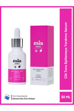 mia klinika Cilt Tonu Eşitlemeye Yardımcı Aydınlatıcı Leke Serumu 30 ml