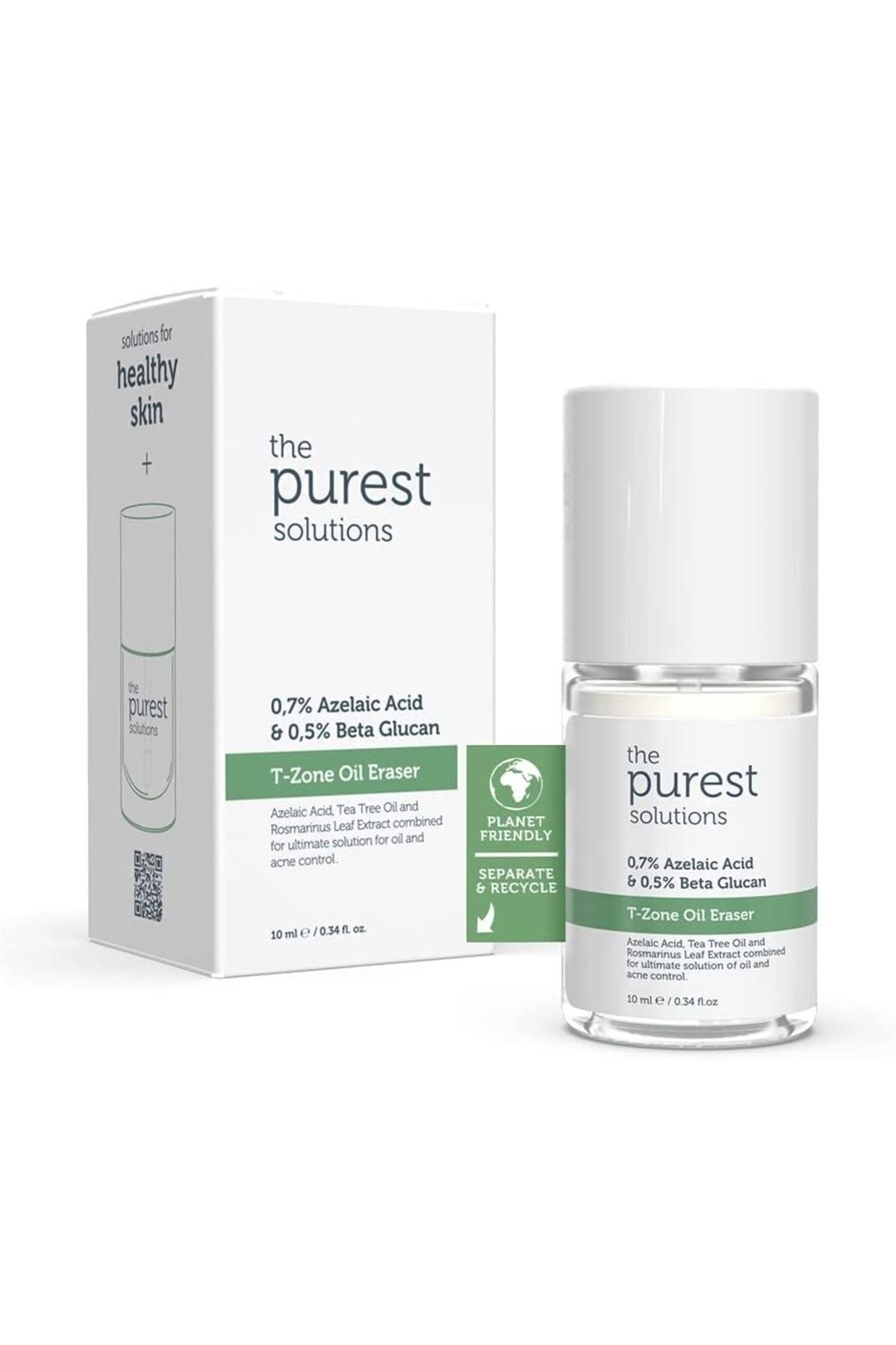 Genel Markalar The Purest Solutions T-zone Oil Eraser 0.7% Azelaic Acid & 0.5% Beta Glucan