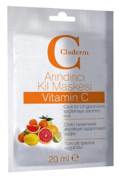 Claderm Kil Maskesi 20 ml Sachet – C Vitamin
