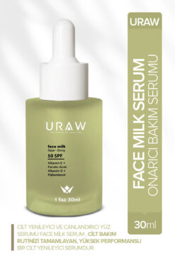 Uraw Face Milk ( Pürüzsüz Görünümü Destekleyen Yenileyici Cilt Bakım Serumu ( 30 ml )