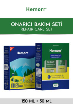 HEMORR H.emoroid Nemlendirici Set 1 Adet Onarıcı Bakım Kremi 1x Temizleme Köpüğü