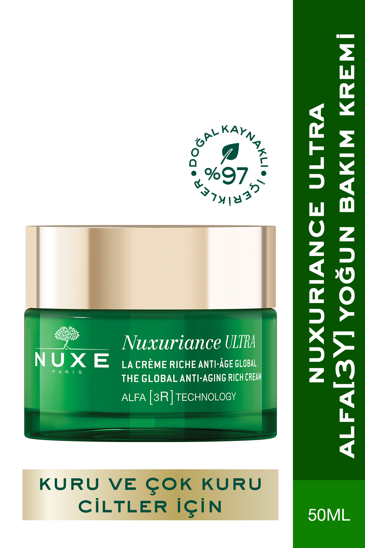 Nuxe Nuxuriance Ultra Yaşlanma Karşıtı Kuru Cilt Kremi 50 ml