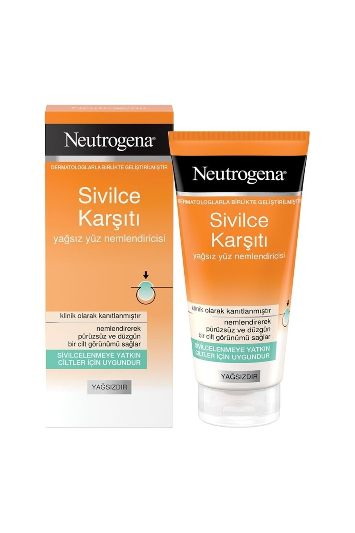 Neutrogena Sivilce Karşıtı Yağsız Yüz Nemlendirici 50 Ml