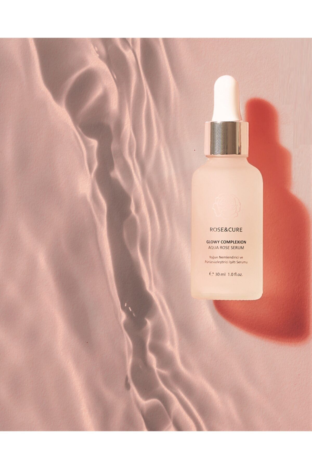 Rose and Cure Glowy Complexion Yoğun Nemlendirici Ve Pürüzsüzleştirici Işıltı Serumu 30 ml - Görsel 3