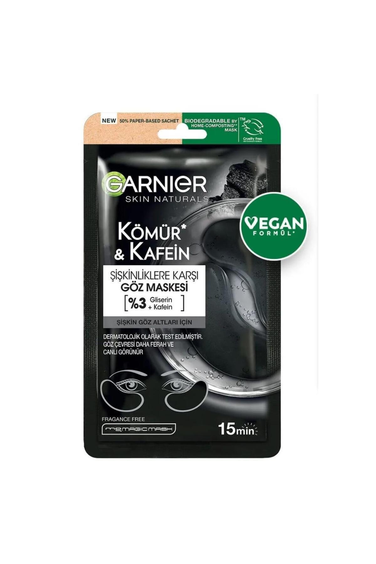 Garnier Kömür Caffein Göz Maskesi 5gr