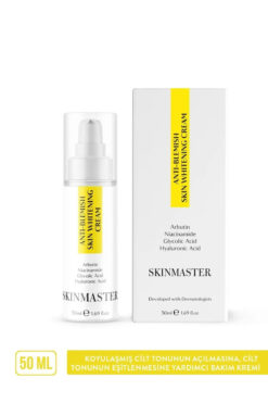 SkinMaster Leke Karşıtı, Cilt Tonunun Eşitlenmesine Yardımcı Bakım Kremi ( Arbutin %2, Glikolik Asit %4)