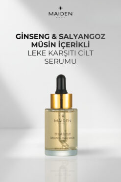 Maiden Beauty Bariyer Onarıcı Ve Yaşlanma Karşıtı, Canlandırıcı Ginseng,Salyangoz Müsin Içerikli Cilt Serumu 30 ml