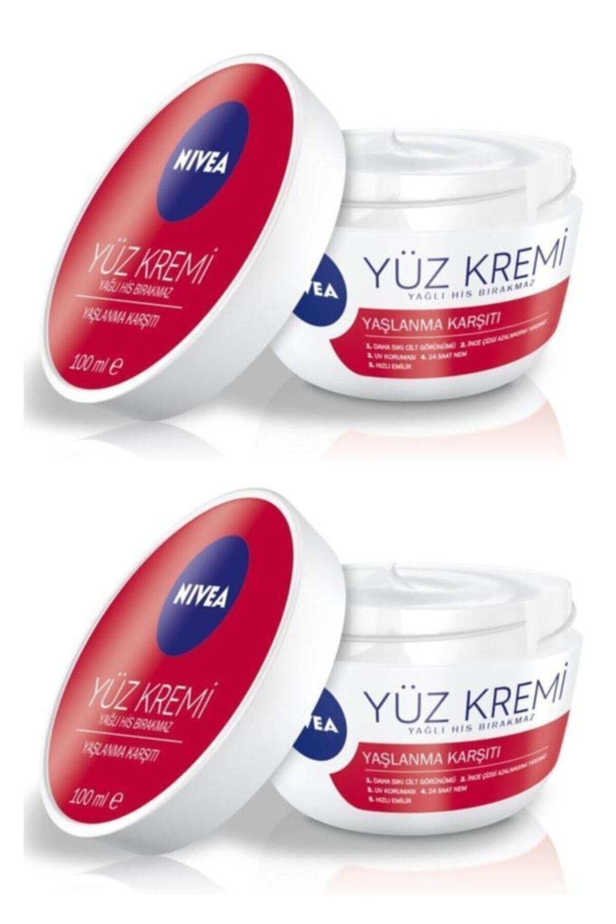 NIVEA 2'li Yaşlanma Karşıtı Yüz Kremi 100 ml