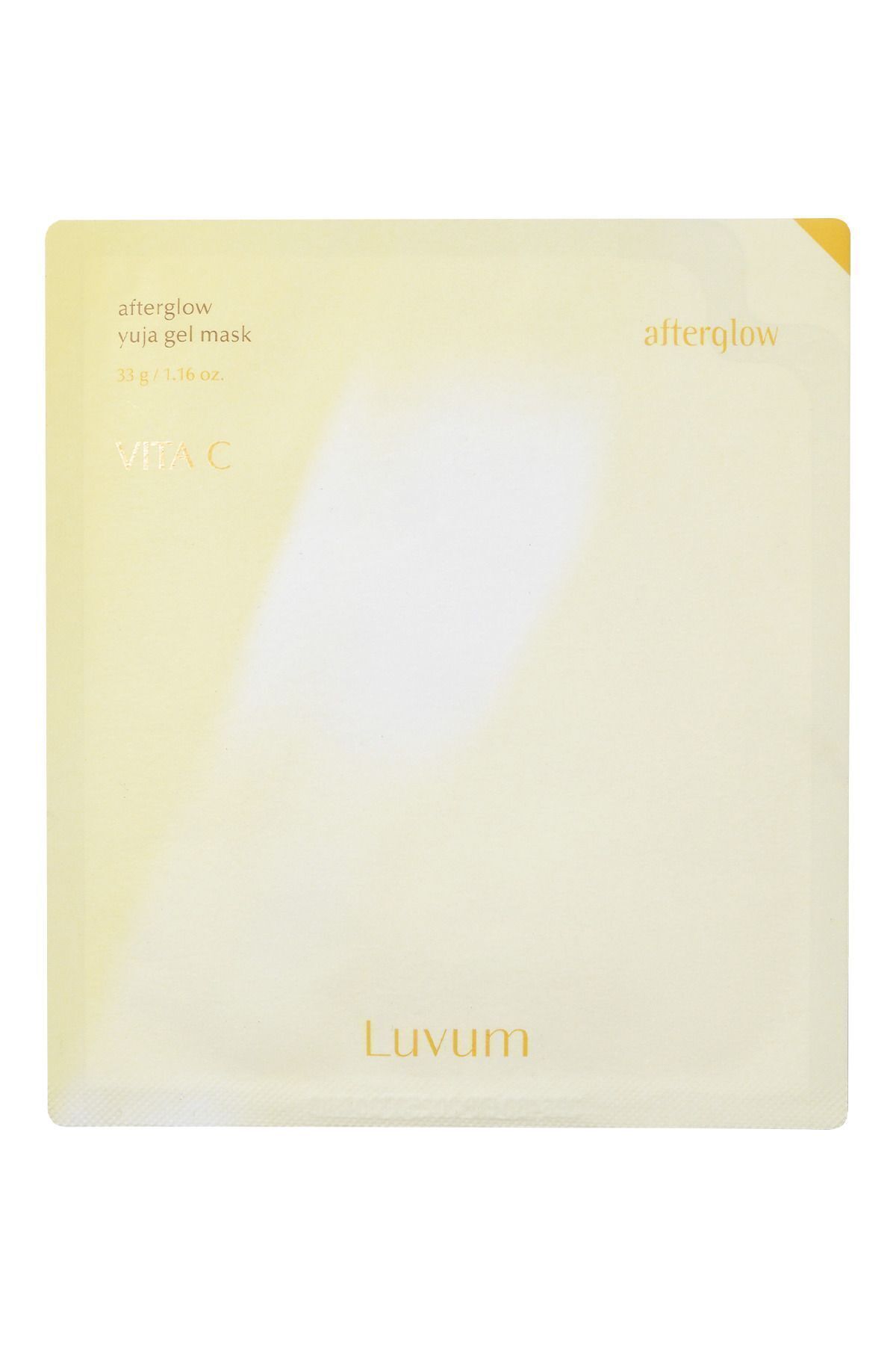 LUVUM Şeffaflaşan Kore Maske Yuja Aydınlatıcı Calming Repair Yuja Gel Mask