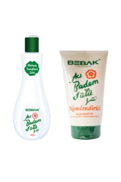 Bebak Set Nemlendirici Bakım Sütü 175 ml + Acı Badem Sütü 215 ml