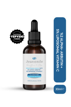 Jeuvenile Leke Karşıtı & Ton Eşitleyici (Alfa Arbutin + Liposomal C Vitamini + Hyalüronik Asit) 30 ml