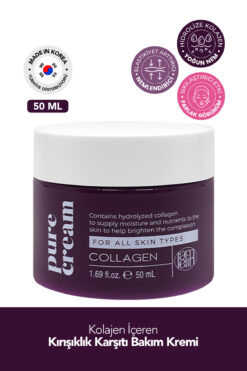 Lamelin Kolajen Içeren Kırışıklık Karşıtı Bakım Kremi Collagen Pure Cream 50 ml