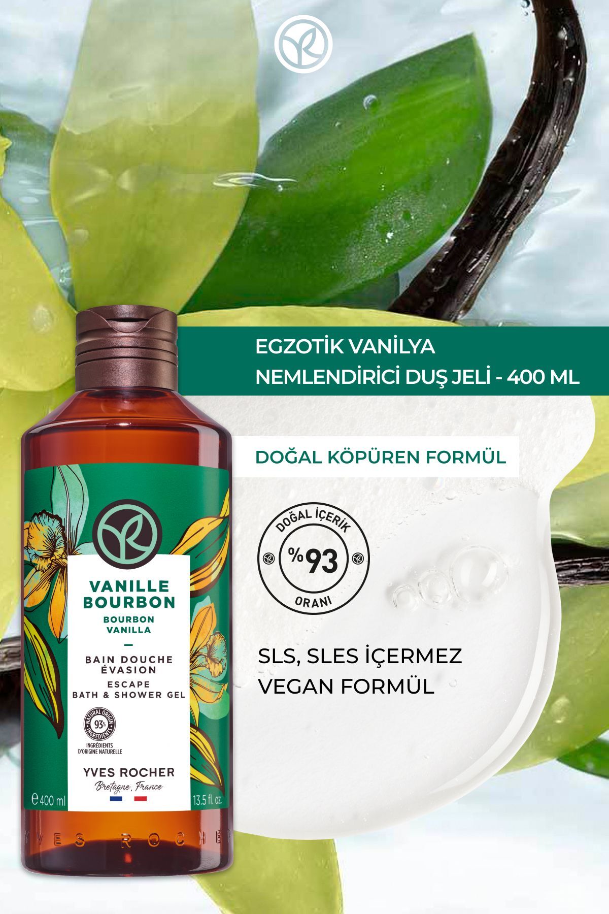 Yves Rocher En Sevilenler 2'li Büyük Duş Jeli Seti-9916825 - Görsel 2