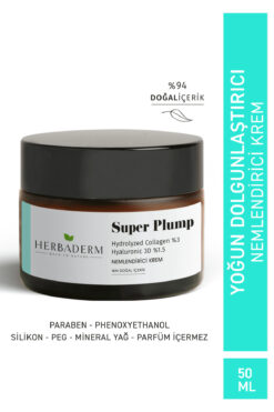 Herbaderm Super Plump Dolgunlaştırıcı Collagen + Hyaluronik 3d Nemlendirici Krem