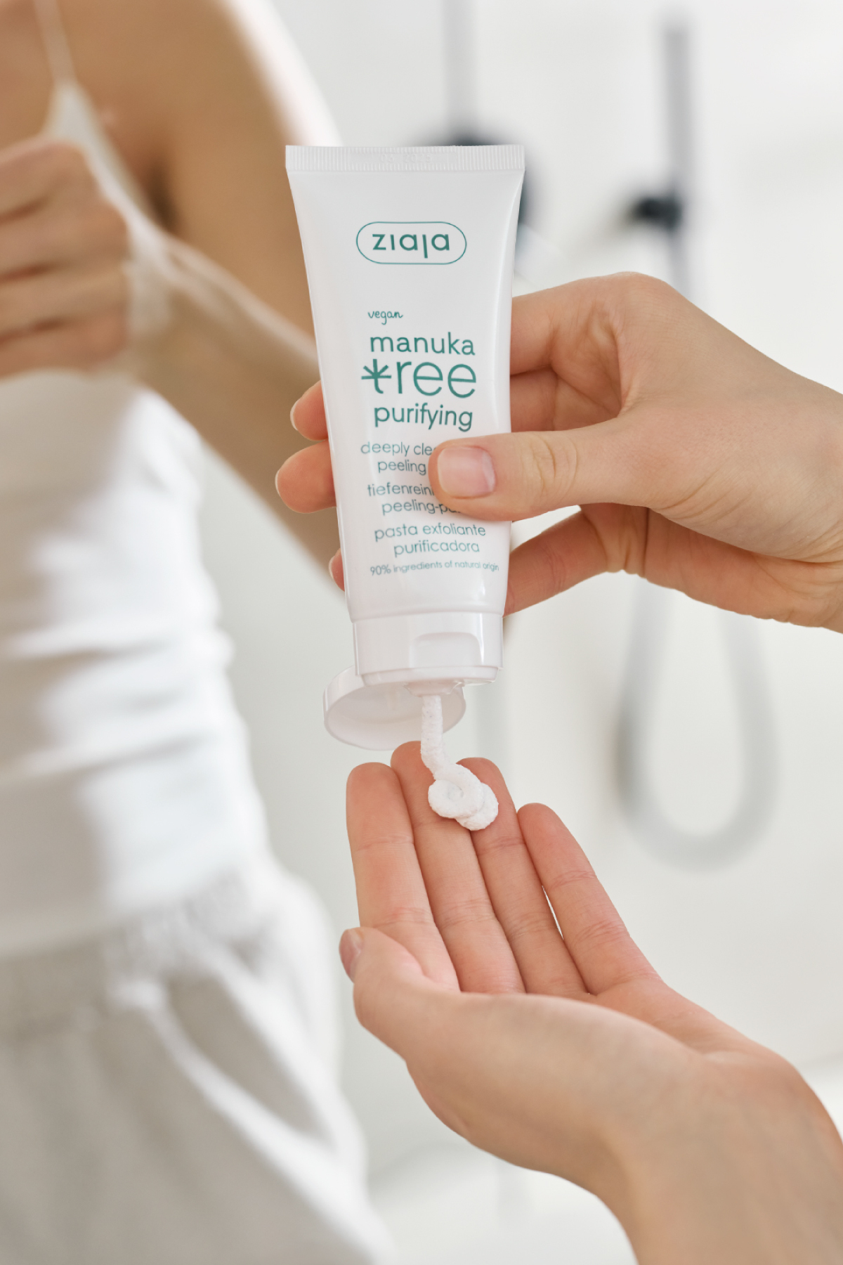 Ziaja Manuka Derinlemesine Arındırıcı ve Siyah Nokta Karşıtı Peeling 75 ml - Görsel 3