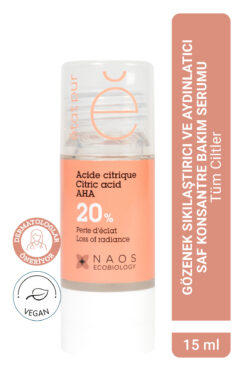 Etat Pur Pure Active Sitrik Asit %20 Gözenek Sıkılaştırıcı Saf Konsantre Bakım 15 ml