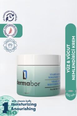 Dermabor Su Bazlı Nemlendirici Yüz Kremi Cilt Tonu Eşitleyici |vitamin Topçuklu |tüm Cilt Tipleri Için