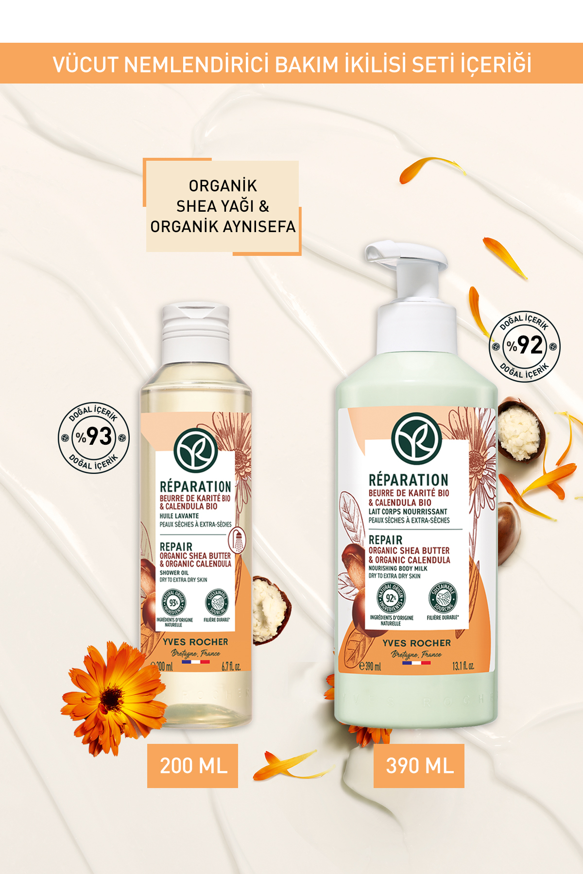 Yves Rocher Vücut Nemlendirici Bakım İkilisi-9916878 - Görsel 2