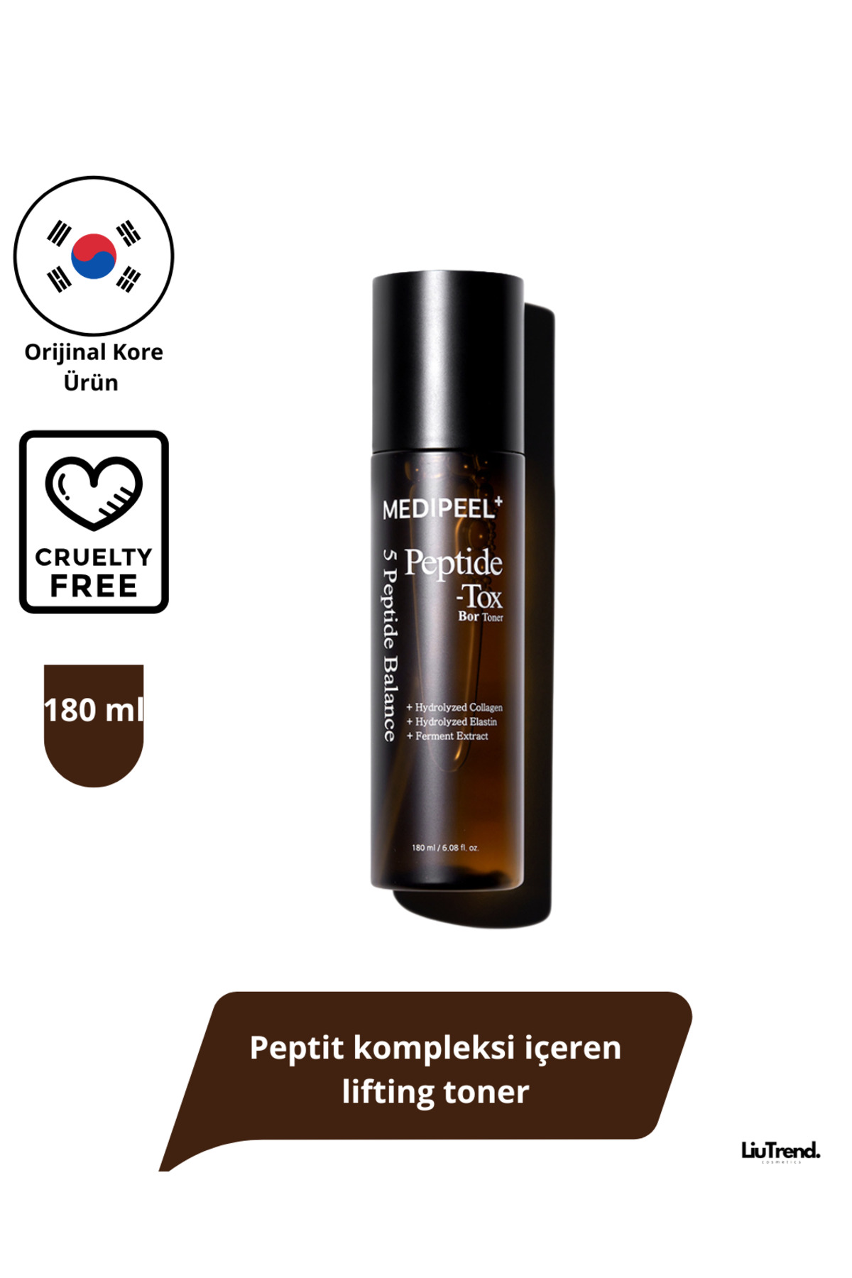 Medipeel Peptide-tox Bor Toner 180 ml Peptit Kompleksi Içeren Lifting Toner M0480