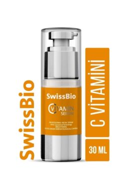 SwissBio C Vitamini Serumu 30 ml Sodium Ascorbyl Phosphate%5+ethyl Asborbic Acid%1,5+niacinamid%2