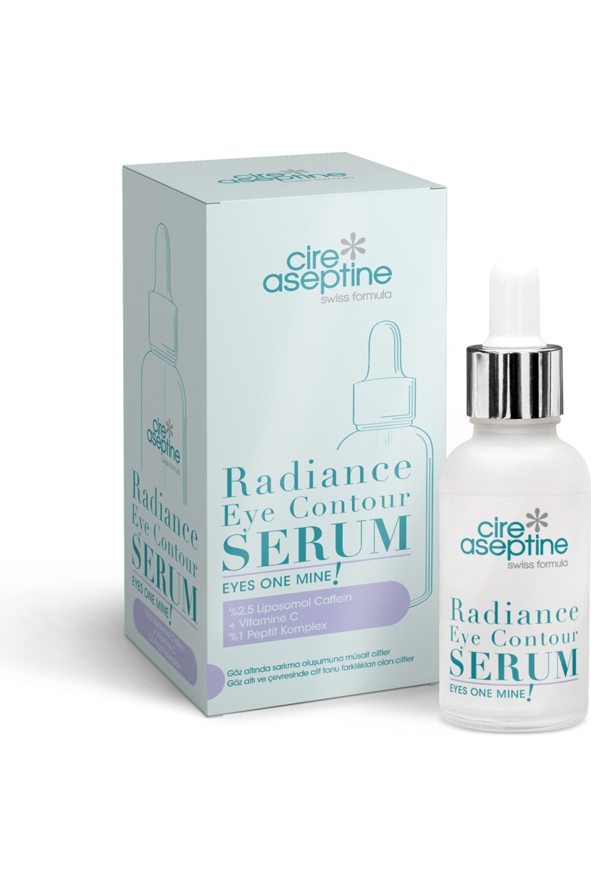 CIRE ASEPTINE Radiance Eye Contour Göz Çevresi Serumu 30 ml -Eyes One Mine!