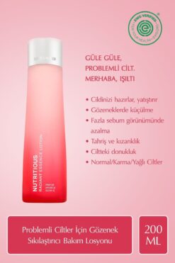 Estee Lauder Nutritious Radiant Essence Gözenek Sıkılaştırıcı, Yağ Kontrolü Sağlayan Bakım Losyonu - 200ml