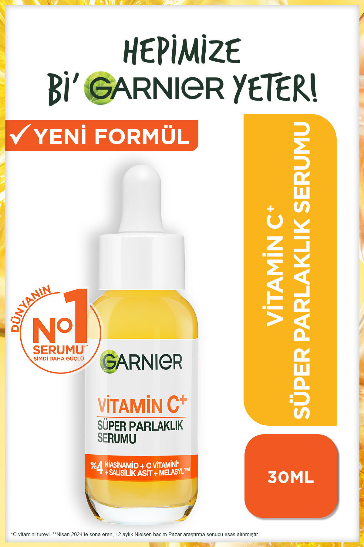 Garnier Süper Serum 2'li Bakım Seti C Vitamini + Hyaluronik Aloe - Görsel 3