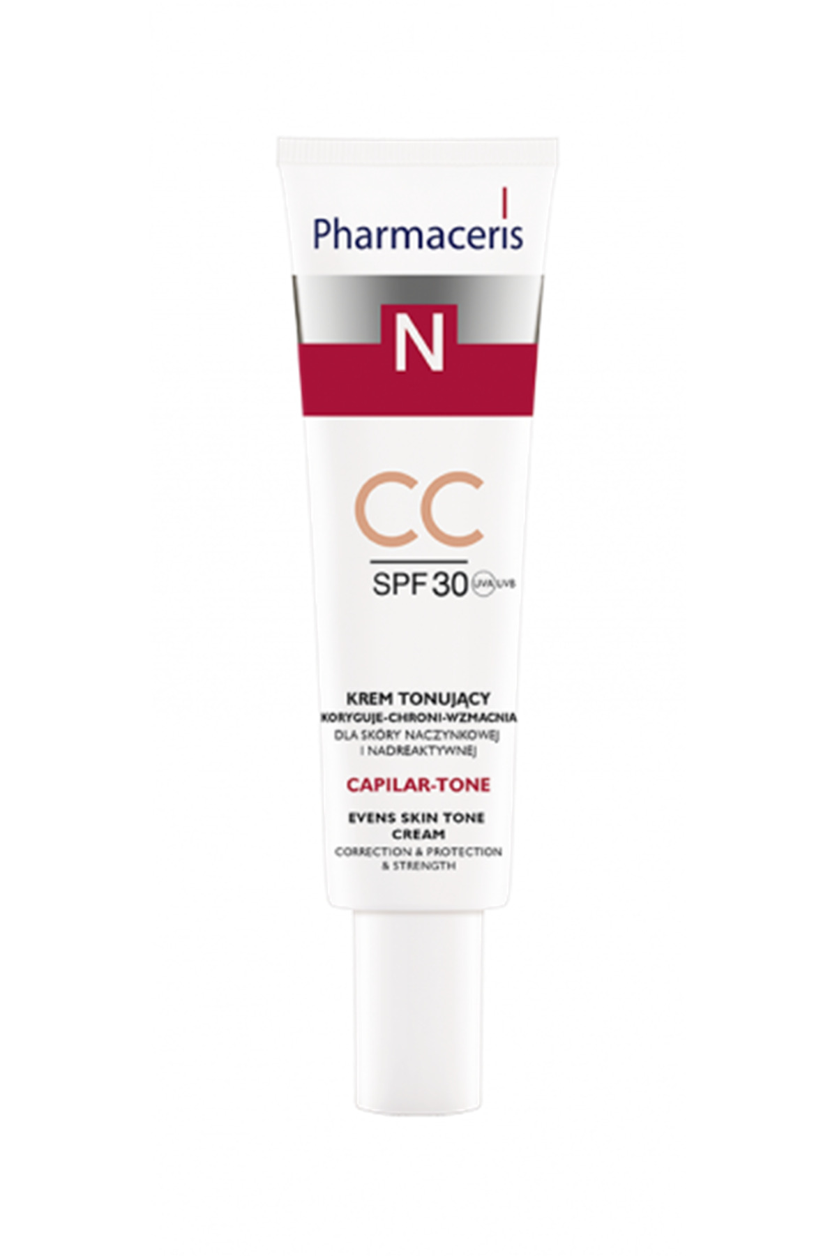 Pharmaceris Capilar Tone Cc Even Skin Tone Cream Spf 30 40 ml