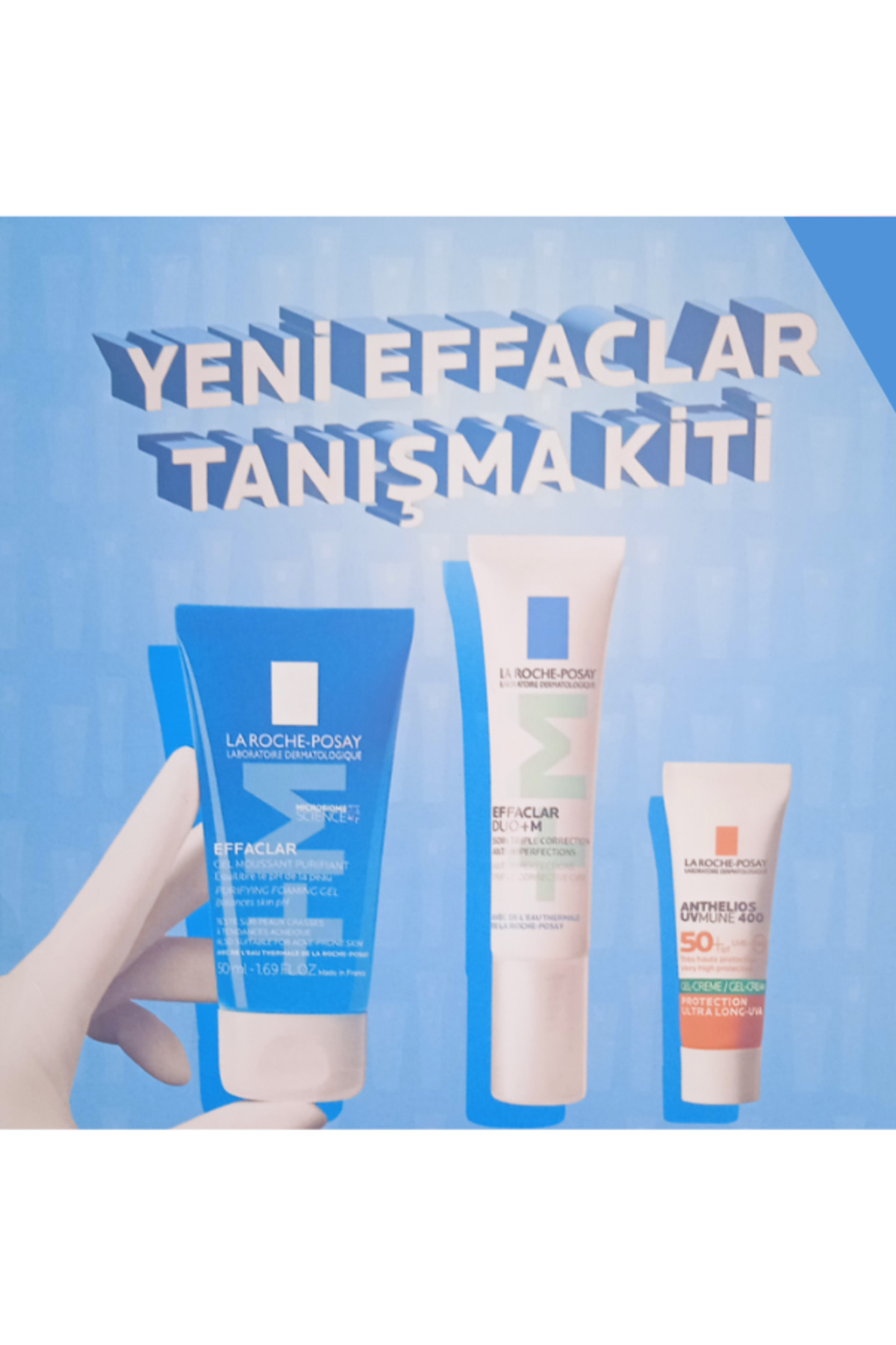 La Roche Posay YENİ EFFACLAR TANIŞMA KİTİ / AKNEYE EĞİLİMLİ YAĞLI CİLTLER İÇİN - Görsel 2