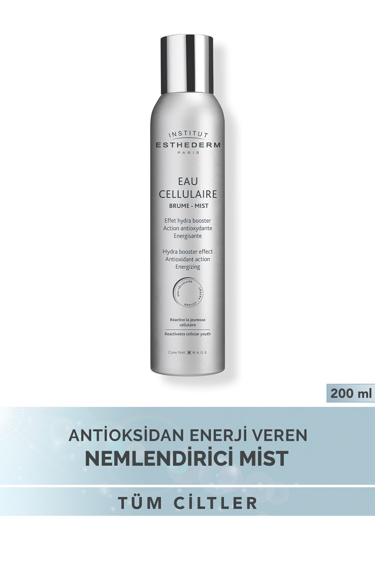Institut Esthederm Cellular Water Mist Hyalüronik Asit Içeren Antioksidan Etkili Nemlendirici Mist 200 ml