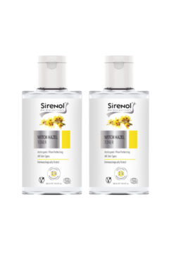 Sirenol Doğal Cadı Fındığı Cilt Sıkılaştırıcı 2'li Tonik Set (1 Adet Ped Hediyelidir)