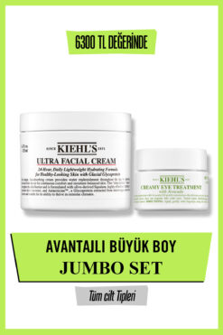 Kiehl's Ultra Nemlendirici ve Avokado Göz Kremi Nem İkilisi Seti